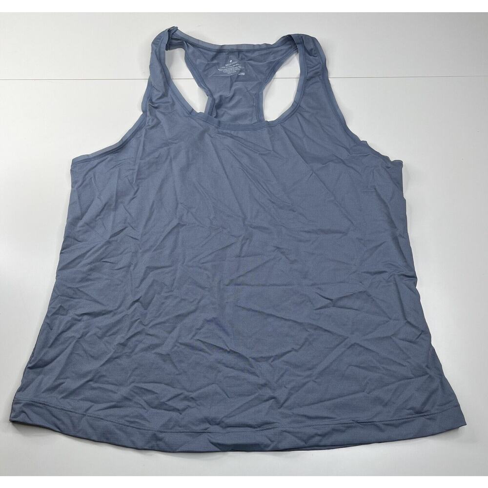 NWT Breezies Air Effects Racerback Tank Size Large Women’s Blue Gray